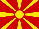 North Macedonia flag